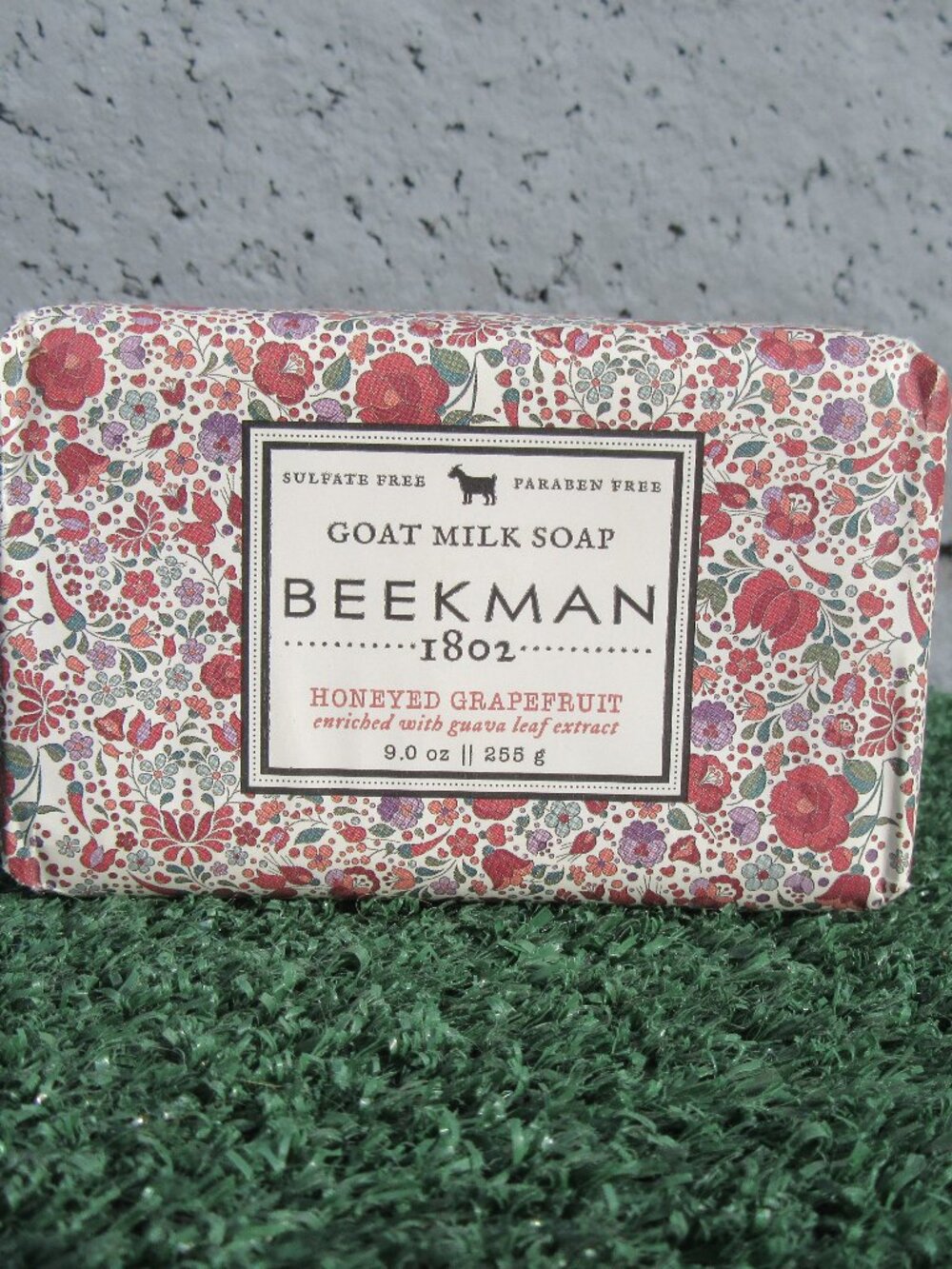 Brand New Beekman 1802 Honeyed Grapefruit Goat Milk Bar Soap 9 Ounce